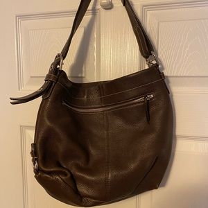 Brown coach purse
